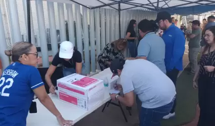 Proceso de votaci�n de trabajadores del Poder Judicial en Hermosillo