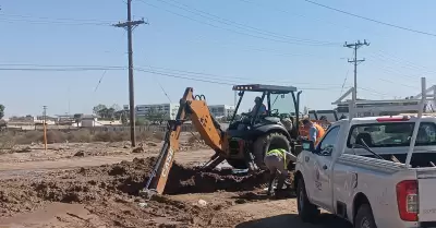 Reparaci�n en diferentes zonas de Mexicali
