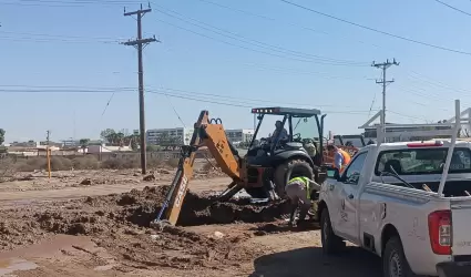 Reparaci�n en diferentes zonas de Mexicali