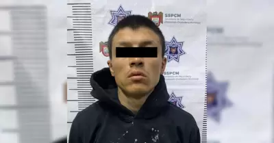 Sujeto es capturado minutos desp�es de cometer un asalto
