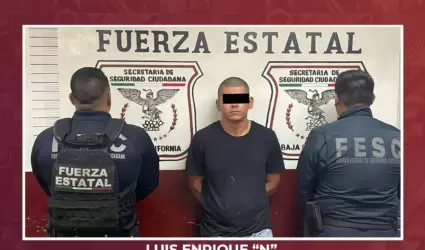 Detiene Escuadr�n Violeta a presunto homicida en Mexicali