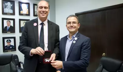 Estrechan lazos Consulado de EEUU en Tijuana con la polic�a de Mexicali