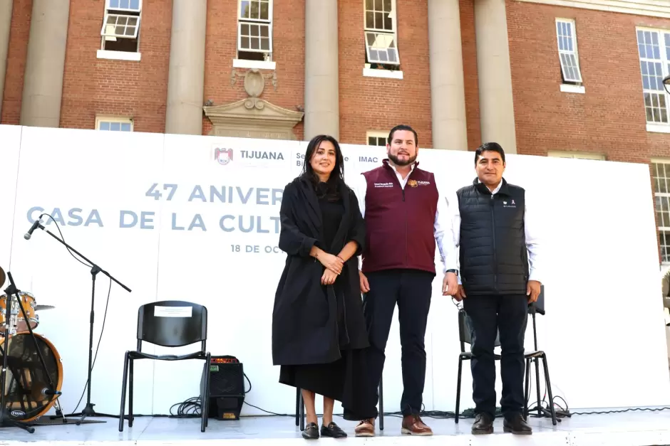 Celebra alcalde Ismael Burgue�o 47 aniversario de la Casa de la Cultura Tijuana