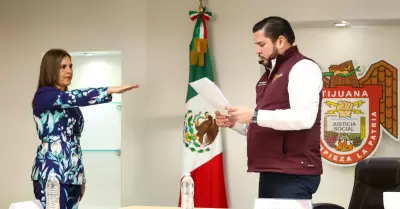 Rinde protesta Paola Nohem� Leyva Izaguirre