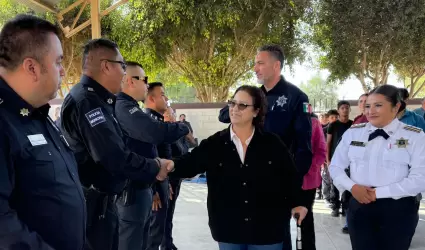Realiza Roc�o Adame primer pase de lista de la Polic�a Juvenil