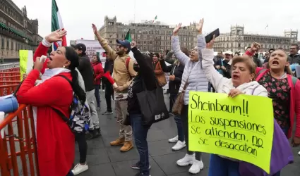 Trabajadores del Poder Judicial de la Federaci�n llegaron esta ma�ana de martes 