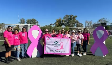 Impulsa Conalep BC acciones de prevenci�n del c�ncer de mama