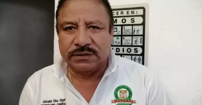 Salvador D�az Holgu�n, secretario general del Sindicato �nico de Trabajadores de
