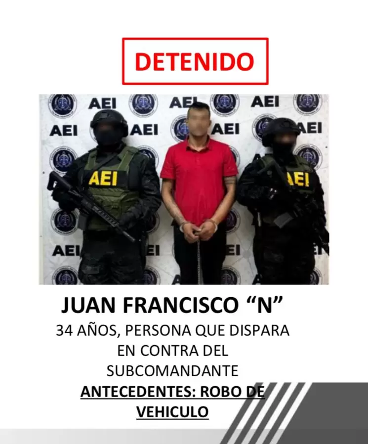Vinculan a proceso a implicados en asesinato de subcomandante de la fiscal�a de Tecate