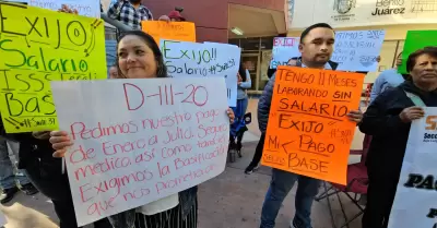 Trabajadores de apoyo escolar advierten que plant�n ser� permanente hasta que le