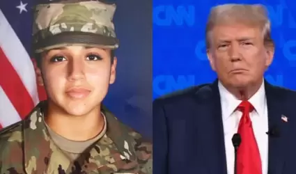 Donald Trump oreci� pagar el funeral delasoldado Vanessa Guill�n