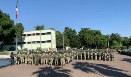 Militares arriban a Culiac�n