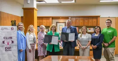 Firman convenio de colaboraci�n el Sistema DIF Baja California y la UABC para se