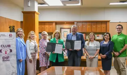 Firman convenio de colaboraci�n el Sistema DIF Baja California y la UABC para se