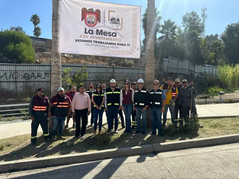 Supervisa alcalde Ismael Burgue�o trabajos de limpieza y mantenimiento en tanques desarenadeores de Tijuana