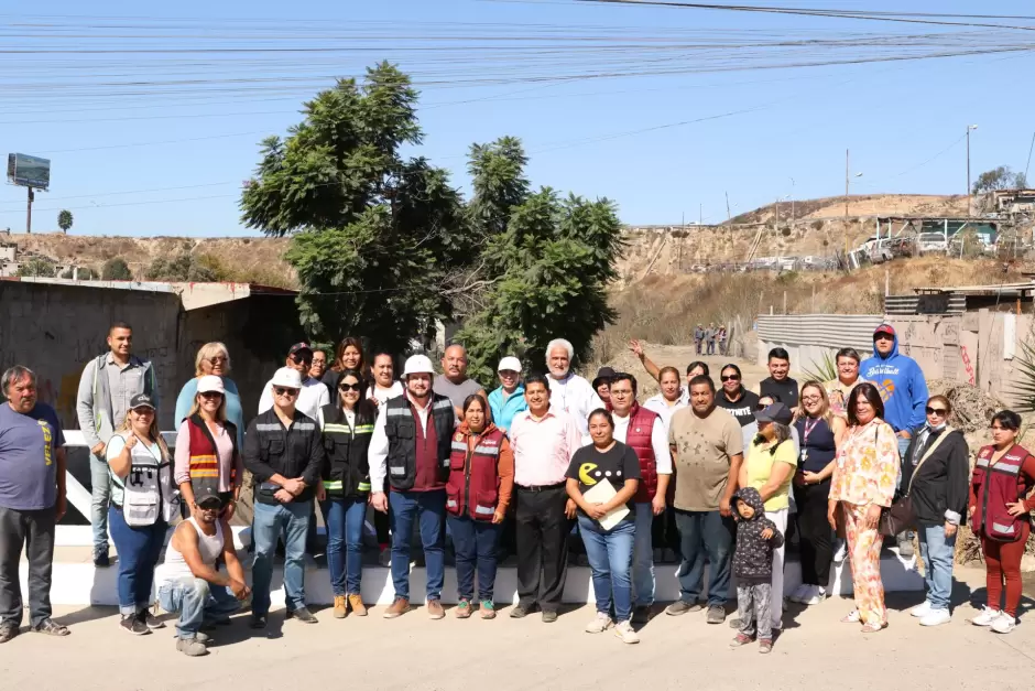 Supervisa alcalde Ismael Burgue�o trabajos de limpieza y mantenimiento en tanques desarenadeores de Tijuana