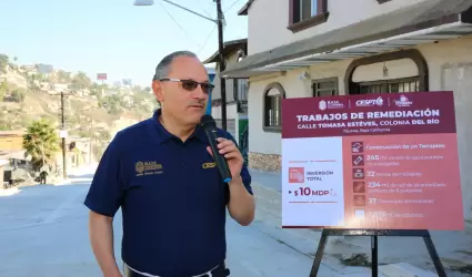 Entrega CESPT obra de rehabilitaci�n en la calle Tomasa Est�vez