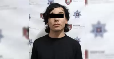 Capturan a sujeto tras amenazas y da�os a propiedad ajena