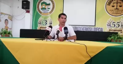 Ignacio Peinado Luna, l�der de la Uni�n de Usuarios de Hermosillo