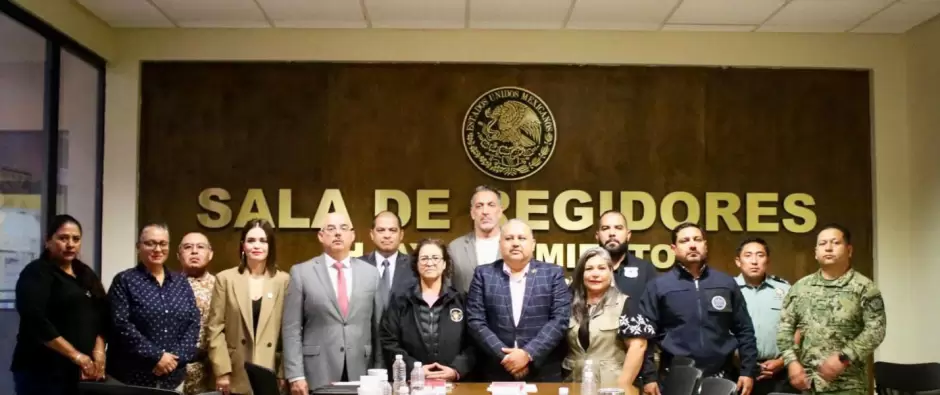 Participa la presidenta Roc�o Adame en la Mesa de Seguridad Regional