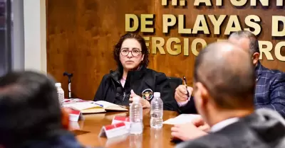 Participa la presidenta Roc�o Adame en la Mesa de Seguridad Regional