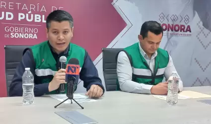 Universo Ortiz Arballo, director de Epidemiolog�a de la Secretar�a de Salud