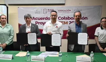 Firman acuerdo para fortalecer habilidades STEM en j�venes del estado
