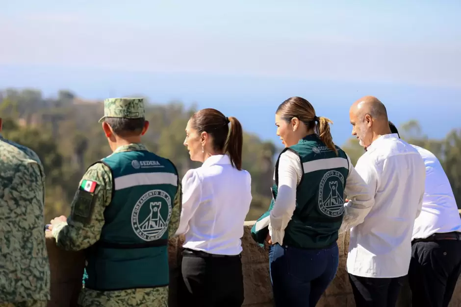 Presidenta de M�xico y Gobernadora de BC realizan recorrido por planta de tratamiento de aguas residuales en Tijuana