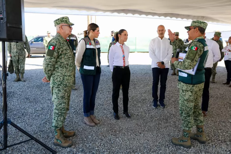 Presidenta de M�xico y Gobernadora de BC realizan recorrido por planta de tratamiento de aguas residuales en Tijuana