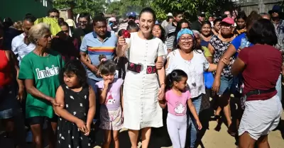 Claudia Sheinbaum asegur� que la emergencia provocada por el hurac�n "John" en G
