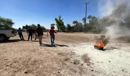 Personal de la CESPM recibe capacitaci�n en el uso y manejo de extintores