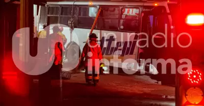 Menor de 9 a�os muere aplastada por transporte de personal en Villas del Campo