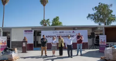 Se unen DIF y COBACH Baja California en apoyo a damnificados por el Hurac�n John