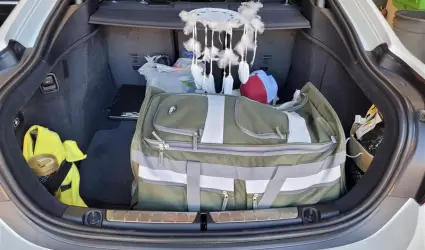 50 paquetes envueltos en pl�stico dentro de cuatro bolsas deportivas en la cajue