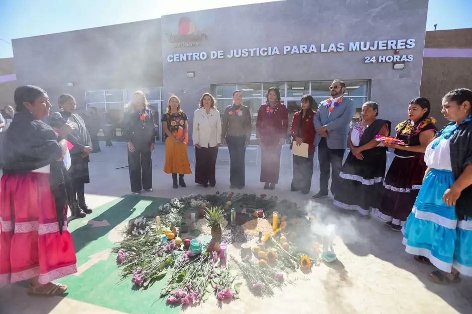 Inaugura gobernadora Marina del Pilar el nuevo Centro de Justicia para las Mujeres en San Quint�n