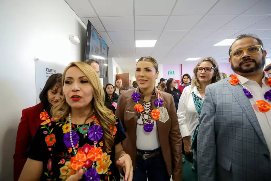 Inaugura gobernadora Marina del Pilar el nuevo Centro de Justicia para las Mujeres en San Quint�n