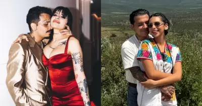 Christian Nodal, Cazzu y �ngela Aguilar