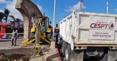 Mantenimiento correctivo en la infraestructura hidr�ulica y sanitaria de la ciud