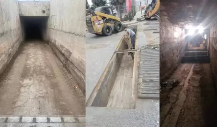 Gobierno de Roc�o Adame intensifica limpieza en arroyos y cajones pluviales