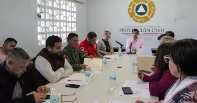 Instala Rom�n Cota el Consejo Municipal de Protecci�n Civil de Tecate
