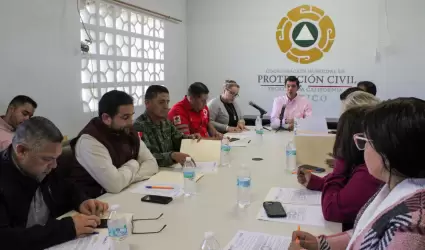 Instala Rom�n Cota el Consejo Municipal de Protecci�n Civil de Tecate