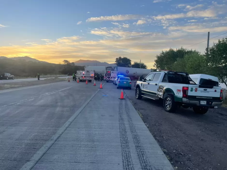 Accidente en el tramo �muris - Nogales