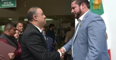 Hassan Franco Ruiz e Ismael Burge�o