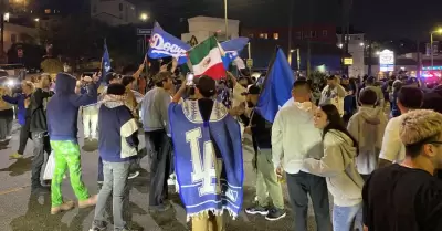 Fan�ticos de los Dodgers