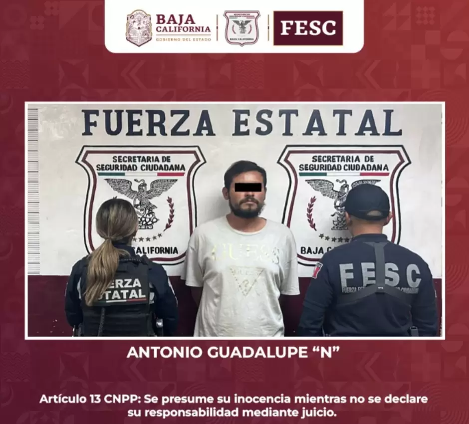 Capturan a dos hombres con �rdenes de aprehensi�n