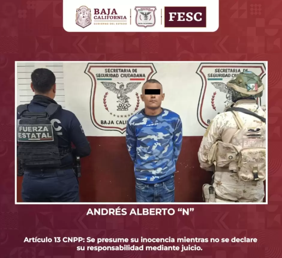 Capturan a dos hombres con �rdenes de aprehensi�n
