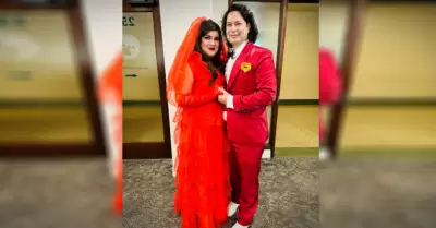 El condado celebra ceremonias de boda con tem�tica de Halloween