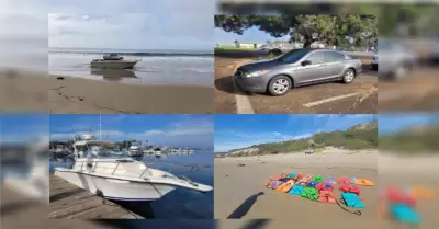 La Patrulla Fronteriza del Sector de San Diego y la Rama A�rea y Mar�tima arrest
