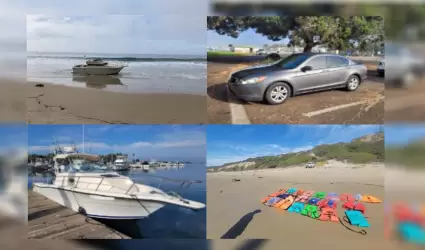 La Patrulla Fronteriza del Sector de San Diego y la Rama A�rea y Mar�tima arrest