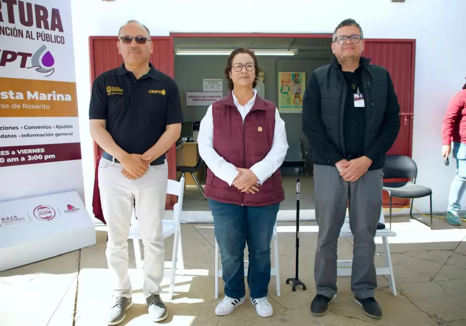 Inaugura CESPT centro de atenci�n y pago para la comunidad de Primo Tapia